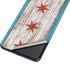 Chicago Flag Dark Wood Galaxy S21 Ultra 5G Skin